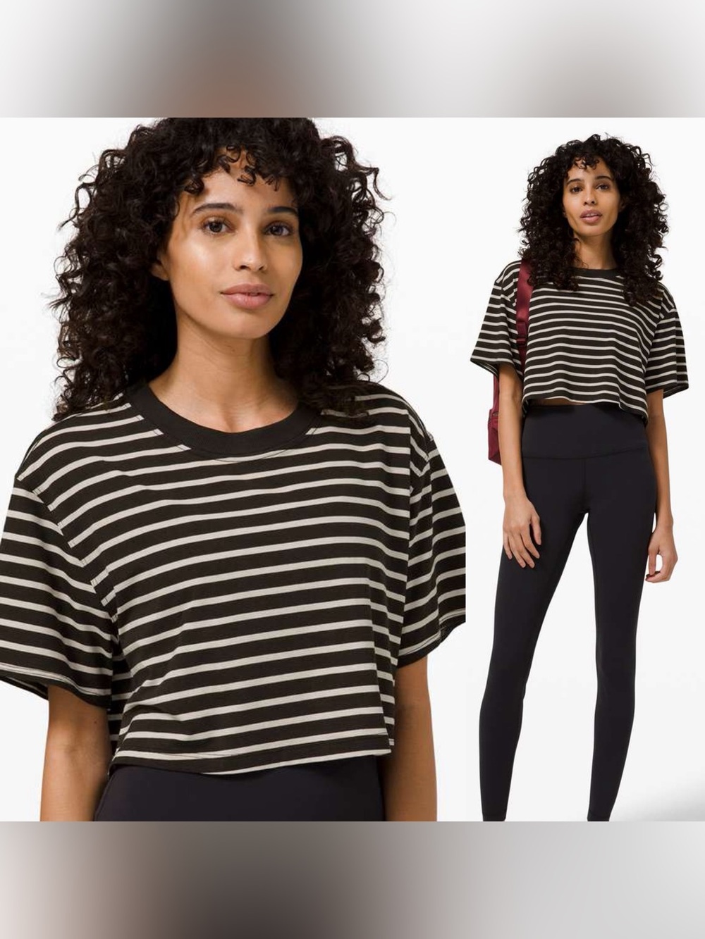 Lululemon All Yours Crop Tee